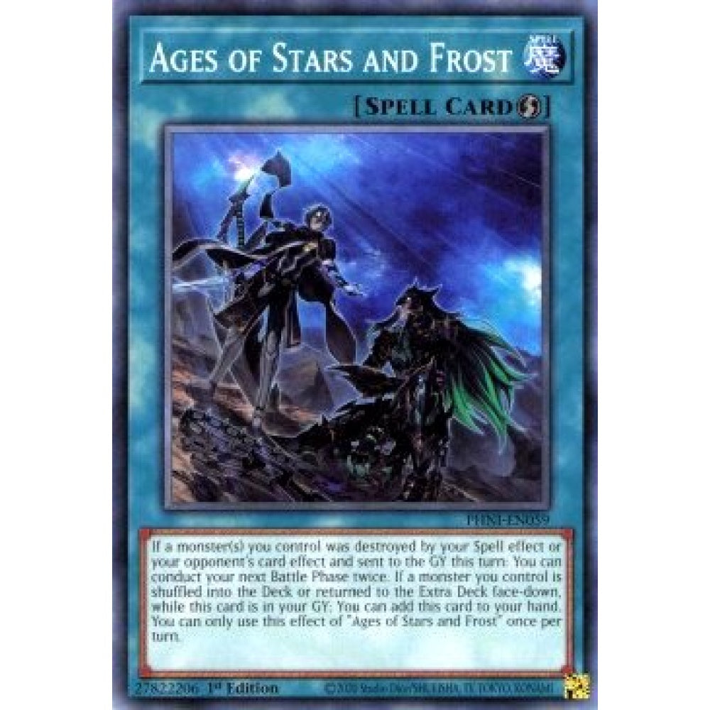 Yu-Gi-Oh! PHNI-EN059 Ages of Stars and Frost