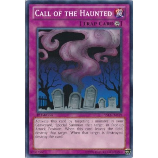 Yu-Gi-Oh! YS13-EN039 Call of the Haunted (Common)