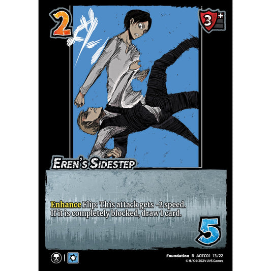 Eren's Sidestep (R AOT01-C01 13/22)