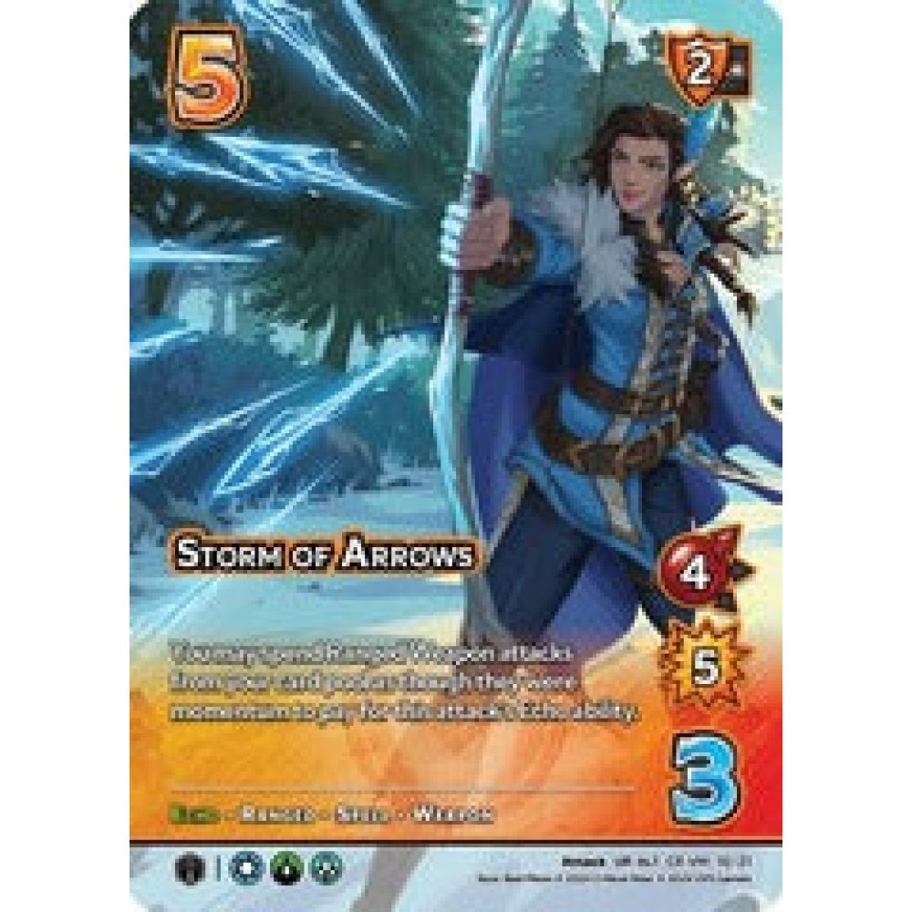 Storm of Arrows (Alternate Art) (UR-ALT CR-VM 10/21)