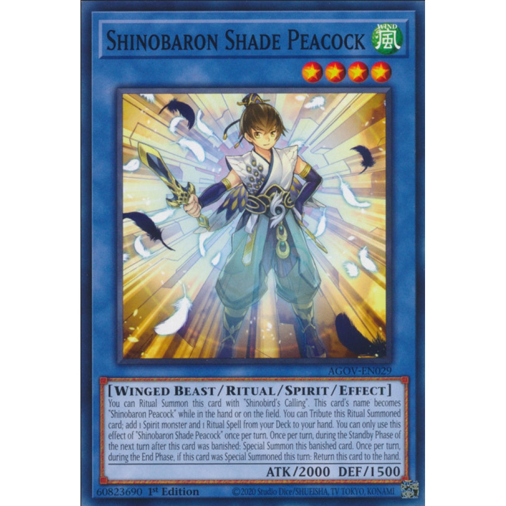 Shinobaron Shade Peacock (AGOV-EN029)