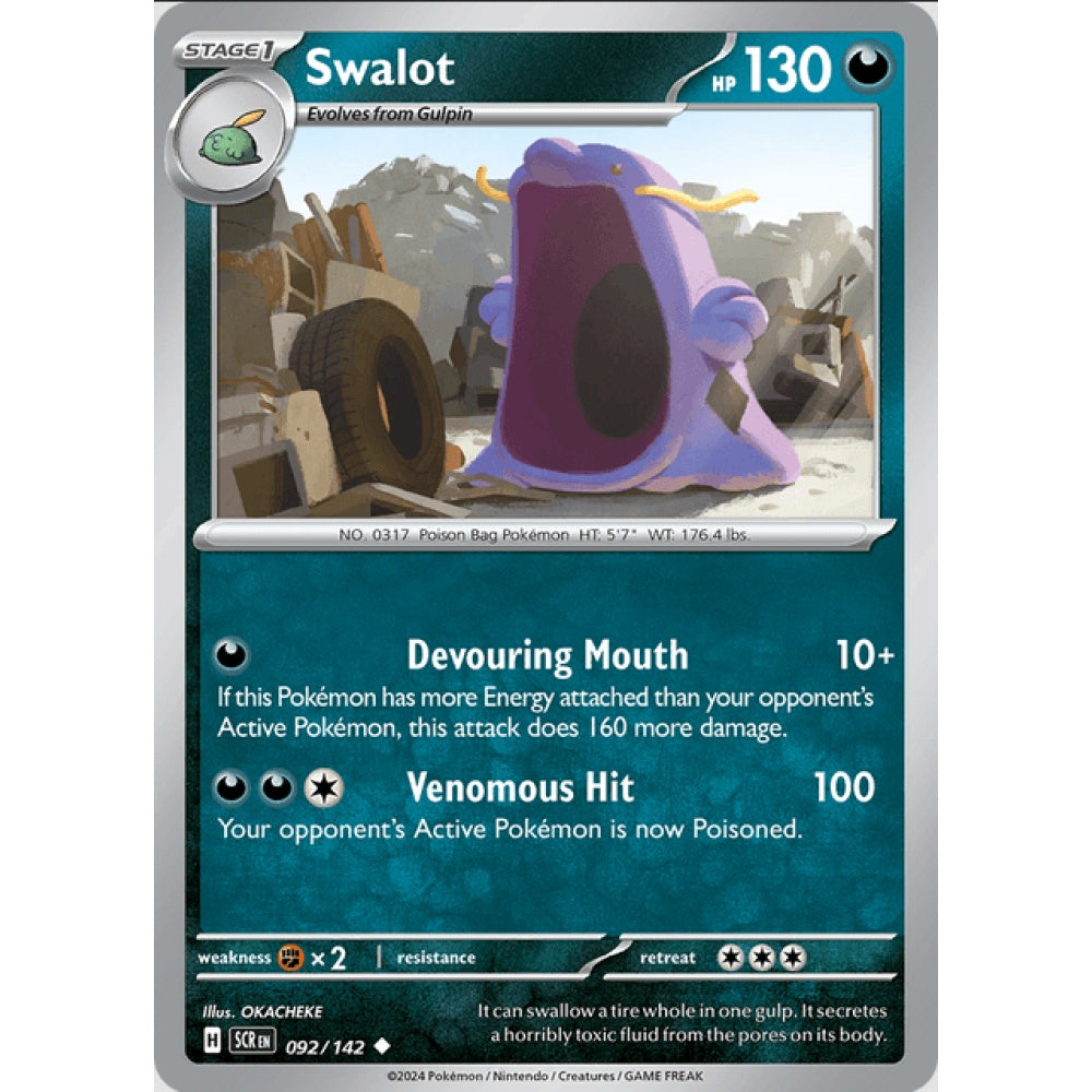 Swalot (SCR 092/142 Uncommon)