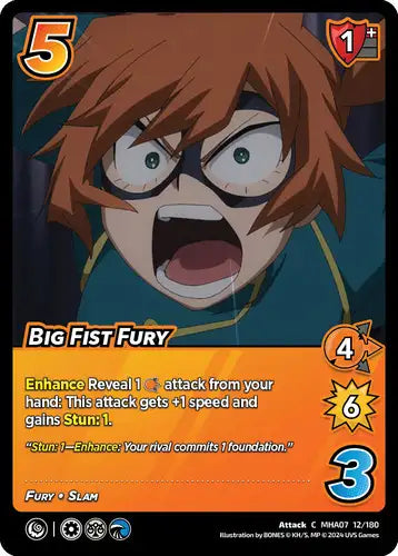 Big Fist Fury (C MHA07 12/180)