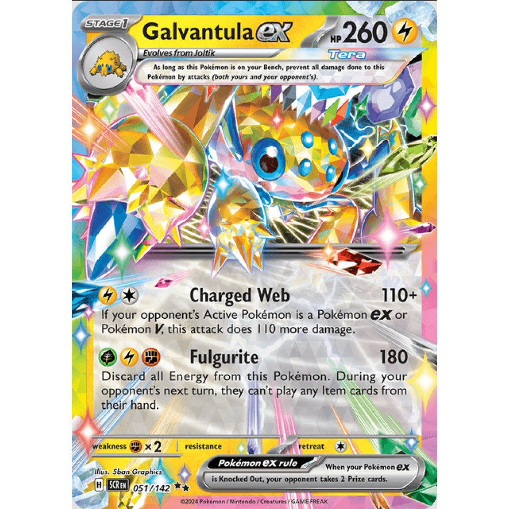 Galvantula ex (SCR 051/142 Double Rare)