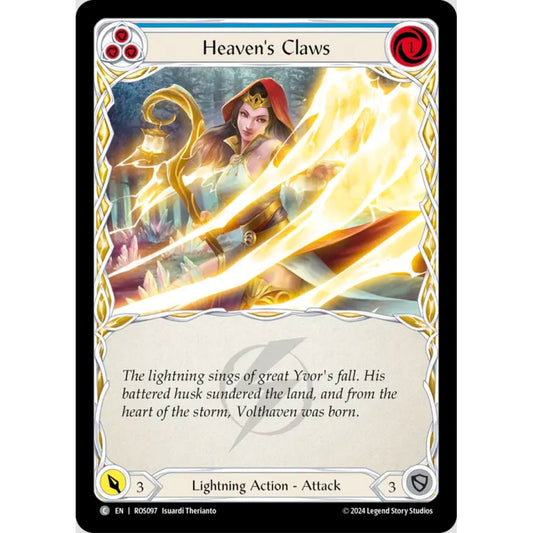 Heaven's Claws (Blue) (ROS097 C Regular)