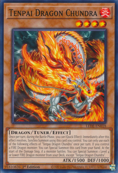 Tenpai Dragon Chundra (LEDE-EN018 Common)