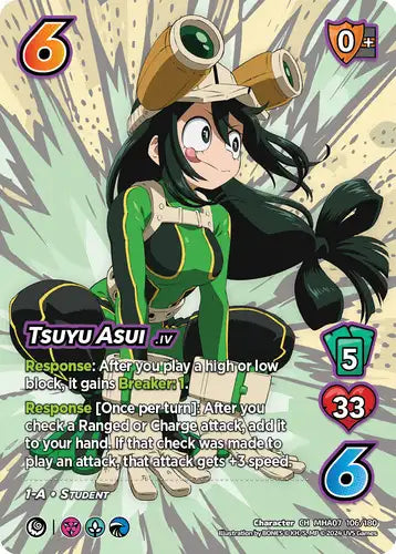 Tsuyu Asui (IV) (CH MHA07 106/180)