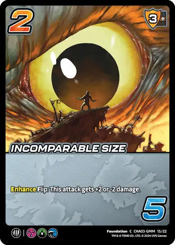 Incomparable Size (C CHA03-GMM 15/22)