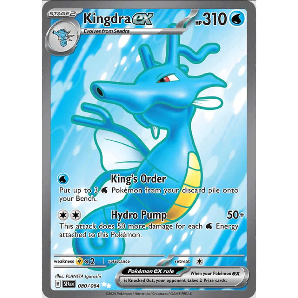 Kingdra ex (SFA 080/064 Ultra Rare)