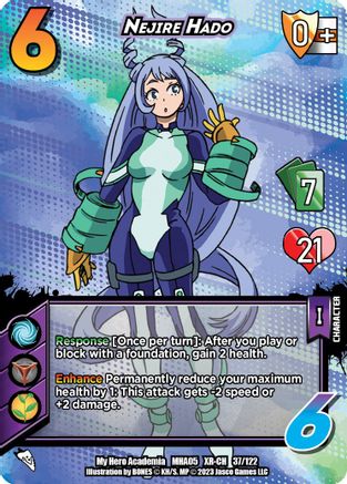 Nejire Hado  (XR-CH MHA05 37/122)