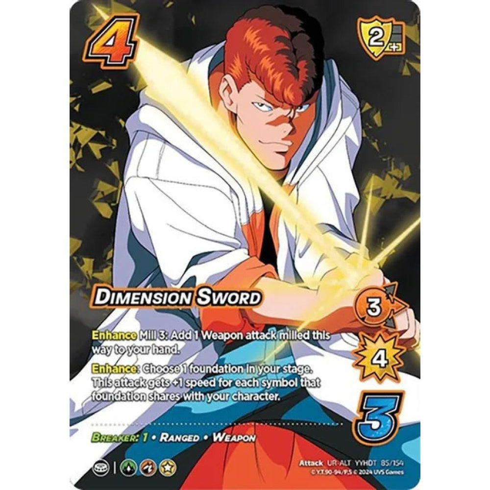 DIMENSION SWORD (UR-ALT YYHDT 85/154)