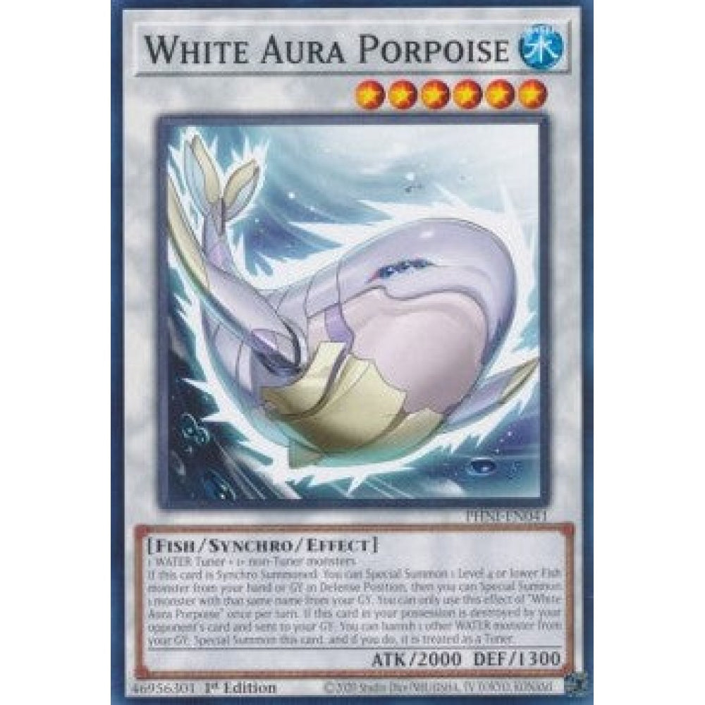 Yu-Gi-Oh! PHNI-EN041 White Aura Porpoise