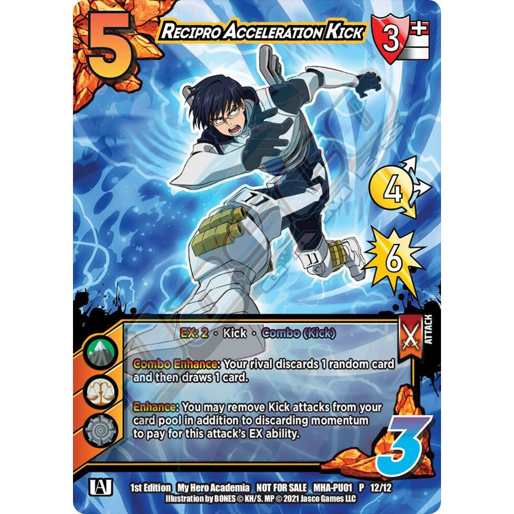 Recipro Acceleration Kick, 12/12, MHA-PU01, Universus, MHA Promos, nan