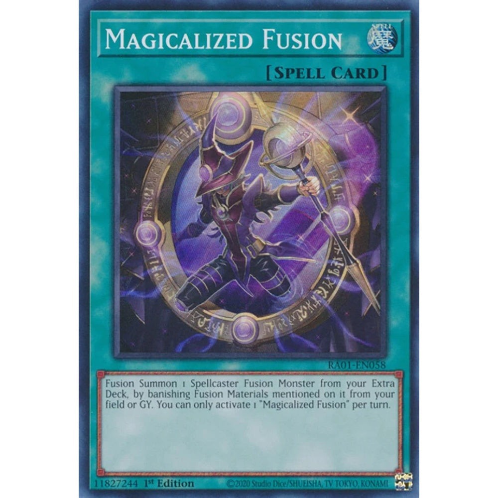 Yu-Gi-Oh! RA01-EN058 Magicalized Fusion (Super Rare)