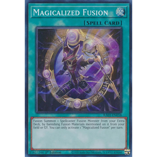 Yu-Gi-Oh! RA01-EN058 Magicalized Fusion (Super Rare)