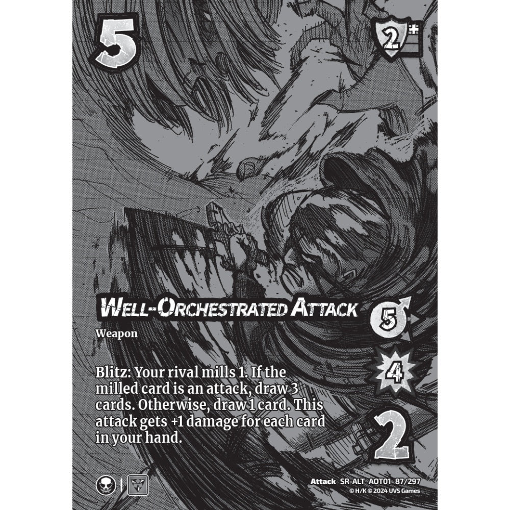 Well-Orchestrated Attack (SR-ALT AOT01 87/297)