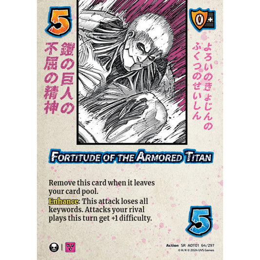 Fortitude of the Armored Titan (SR AOT01 64/297)