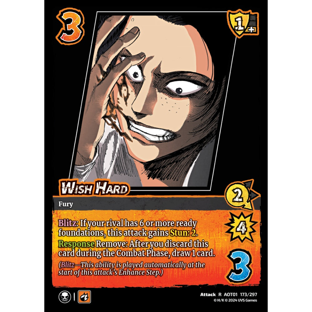 Wish Hard (R AOT01 173/297)