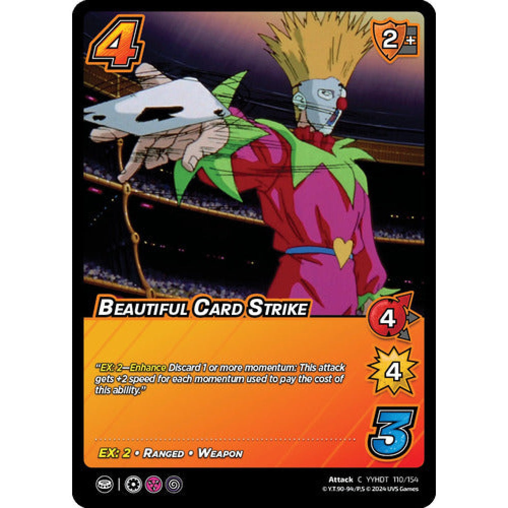 Beautiful Card Strike, 110/154, C, UniVersus, Yu Yu Hakusho: Dark Tournament