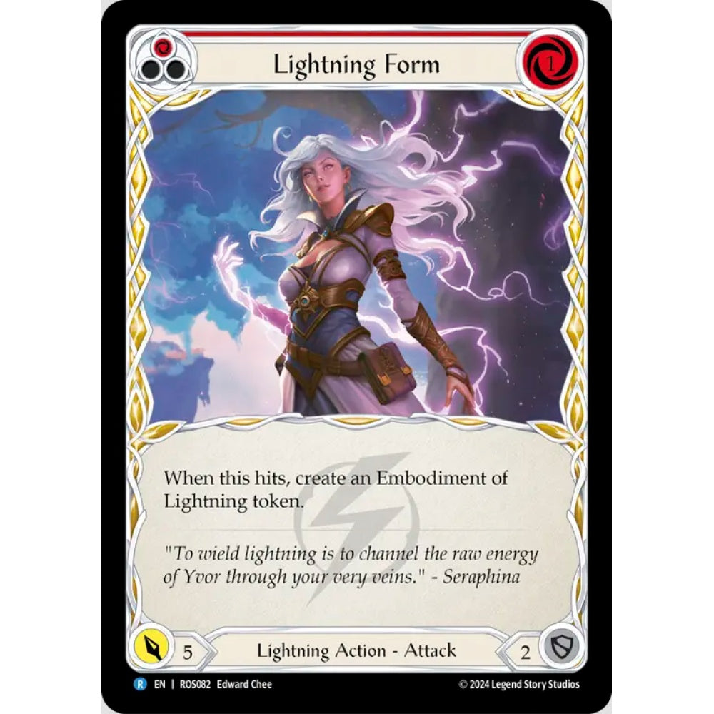 Lightning Form (Red) (ROS082 R Regular)