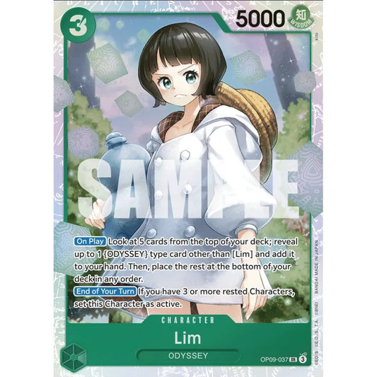 Lim, SR, OP09-037, One Piece Card Game, OP09 Emperors in the New World