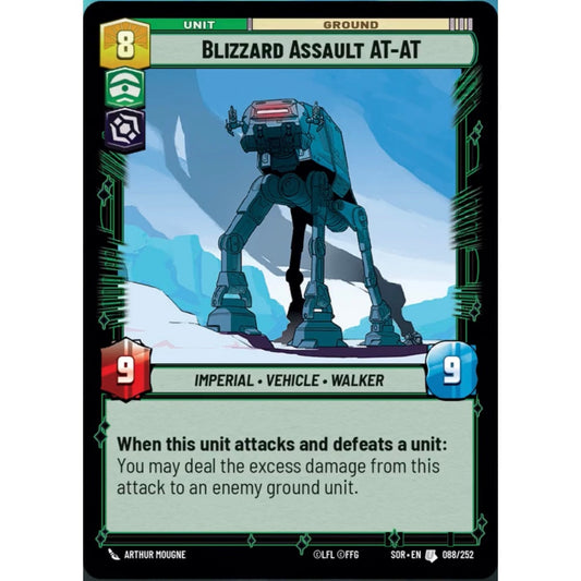 Blizzard Assault AT-AT (U SOR 88)