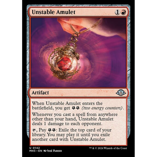 Unstable Amulet (U 142 MH3)