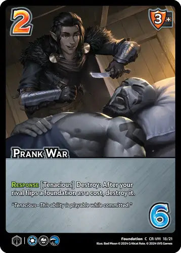 Prank War (C CR-VM 18/21) - Foil