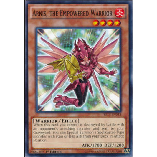 Yu-Gi-Oh! YS14-EN013 Arnis, the Empowered Warrior (Common)