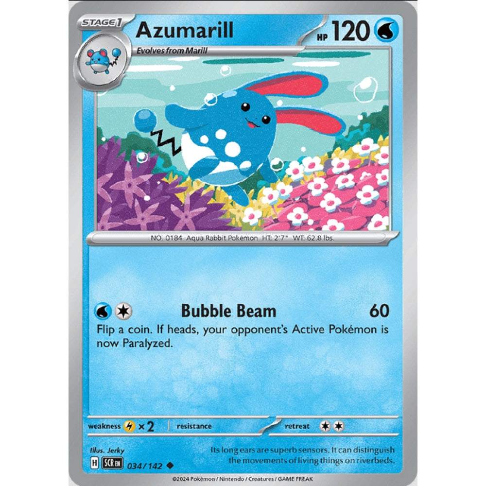 Azumarill (SCR 034/142 Uncommon)