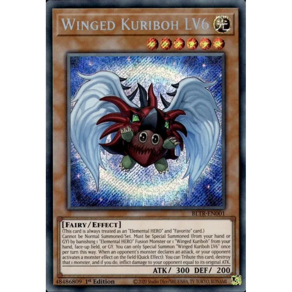 Winged Kuriboh LV6 (BLTR-EN001 Secret)