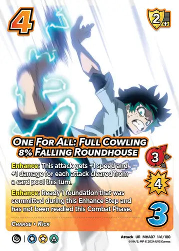 One For All: Full Cowling 8% Falling Roundhouse (UR MHA07 141/180)