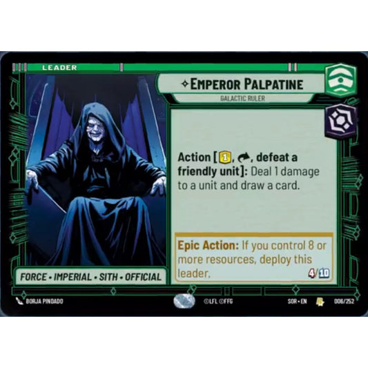 Emperor Palpatine (R SOR 6)