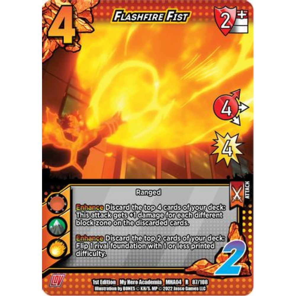 Flashfire Fist (R MHA04 087/108)