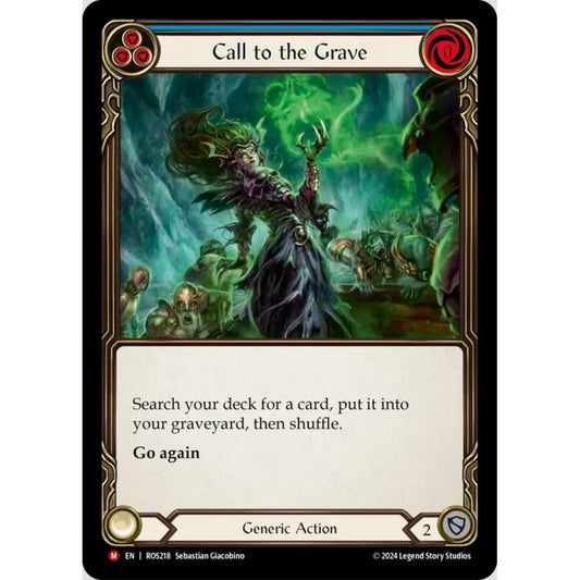 Call to Grave (ROS218 M Regular)