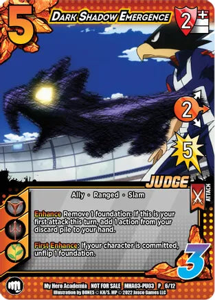 Dark Shadow Emergence (MHA03-PU03 6/12) (Judge)