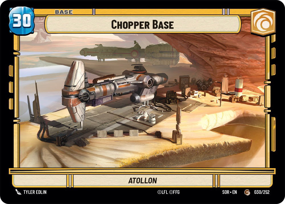 Chopper Base / Shield Token (C SOR 30)