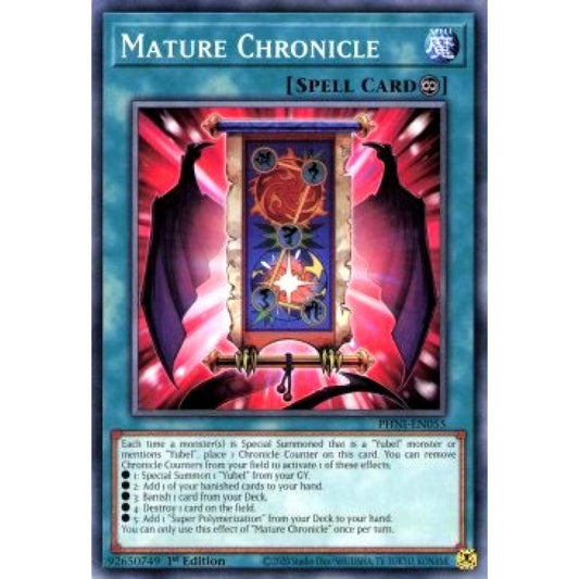 Yu-Gi-Oh! PHNI-EN055 Mature Chronicle