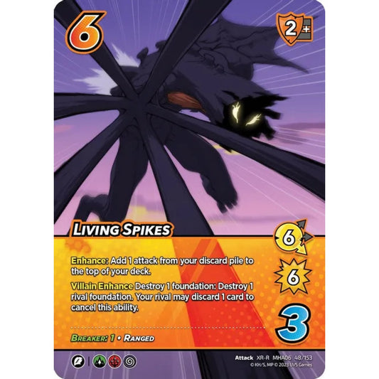 Living Spikes (XR-R MHA06 48/153) (Foil)