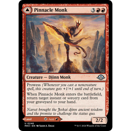 Pinnacle Monk // Mystic Peak (U 246 MH3)