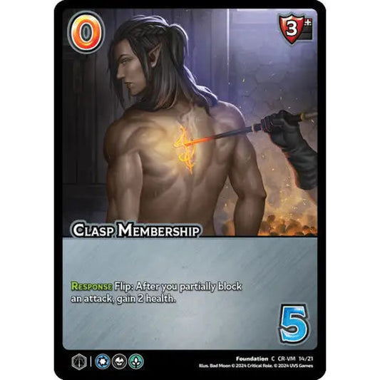 Clasp Membership (C CR-VM 14/21 - Foil)