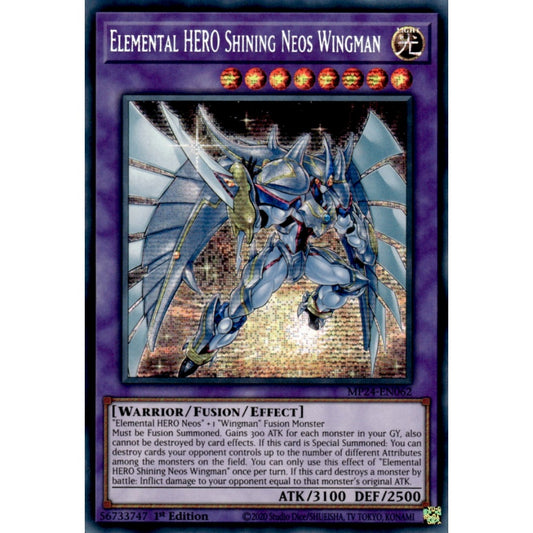 Elemental HERO Shining Neos Wingman (MP24-EN062 Prismatic)