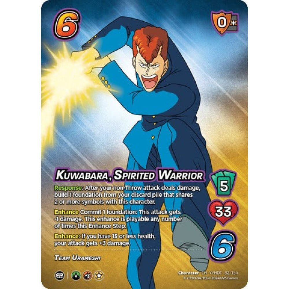 KUWABARA, SPIRITED WARRIOR (CH YYHDT 82/154)