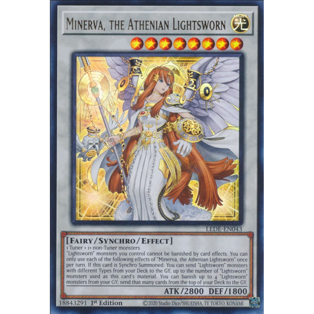 Minerva, the Athenian Lightsworn (LEDE-EN043 Ultra)