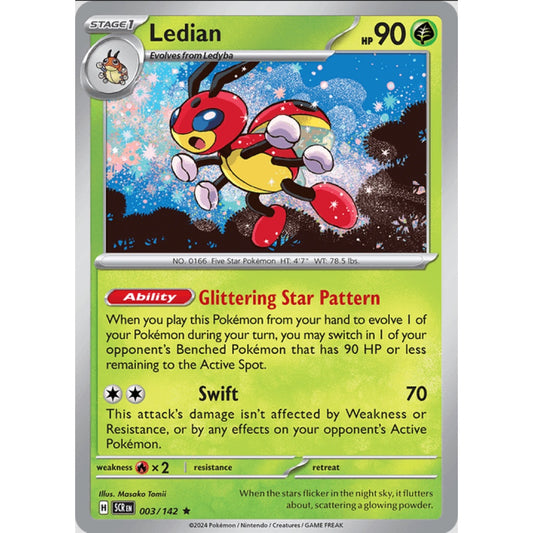 Ledian (SCR 003/142 Rare)