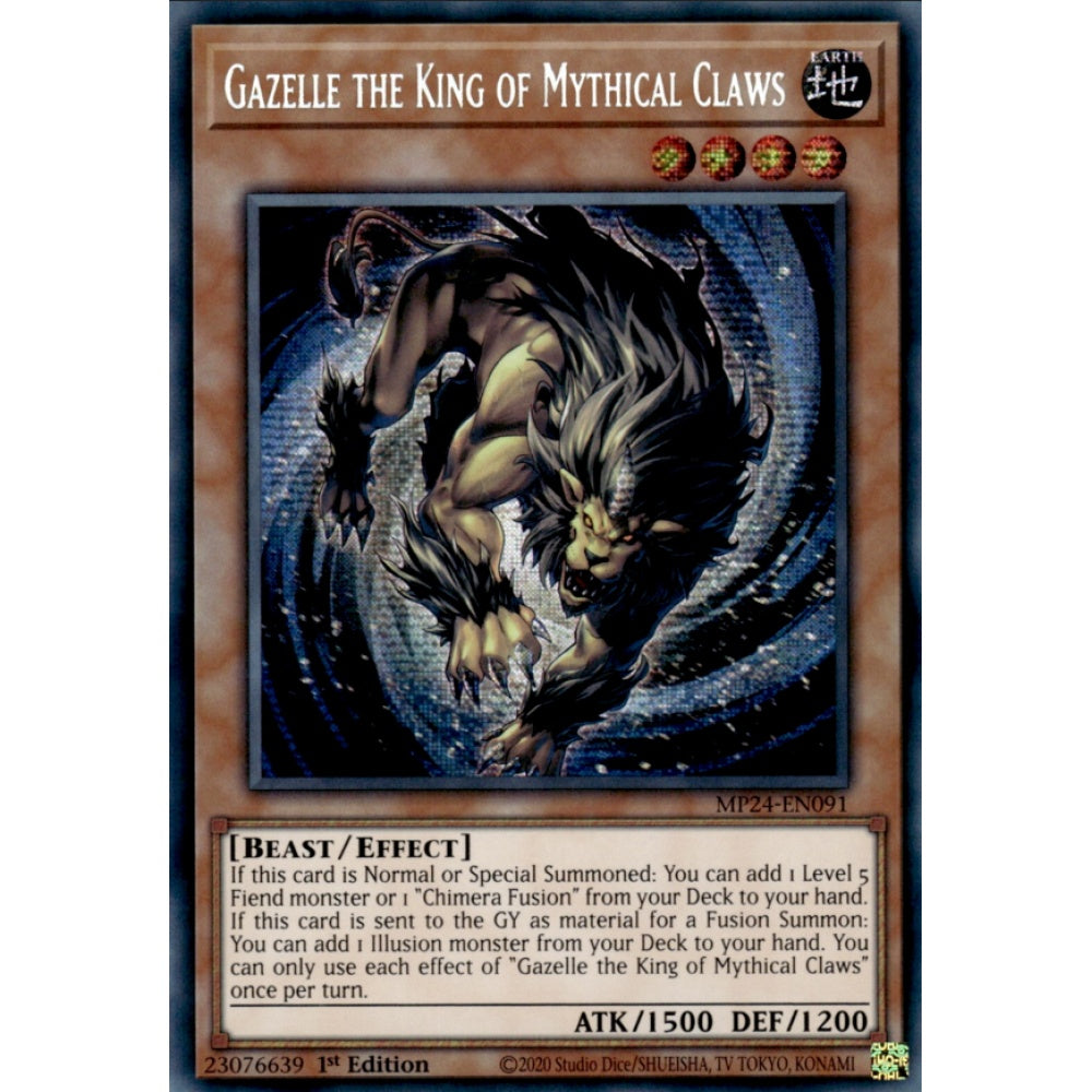 Gazelle the King of Mythical Claws (MP24-EN091 Prismatic)