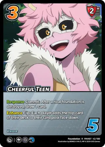 Cheerful Teen (R MHA07 42/180)