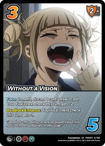 Without a Vision (UC MHA07 9/180)