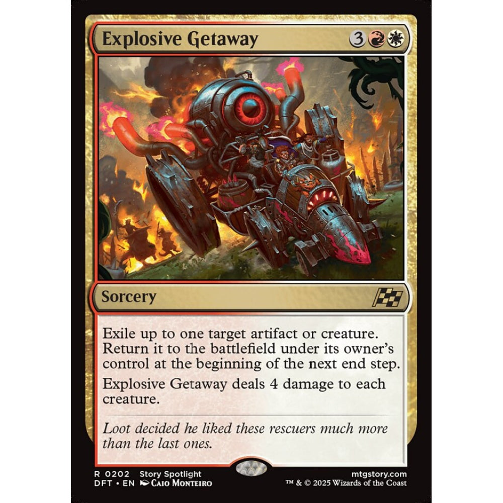 Explosive Getaway (R 202 DFT)