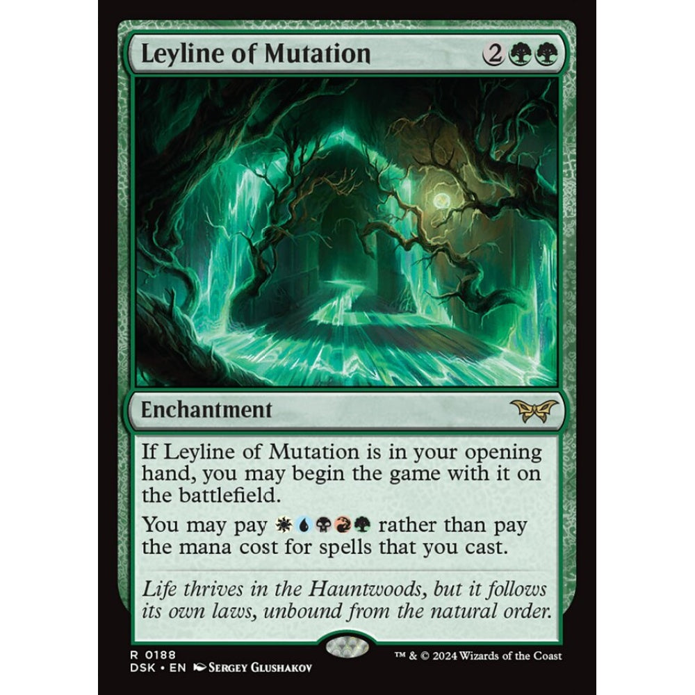 Leyline of Mutation (R 188 DSK Foil)